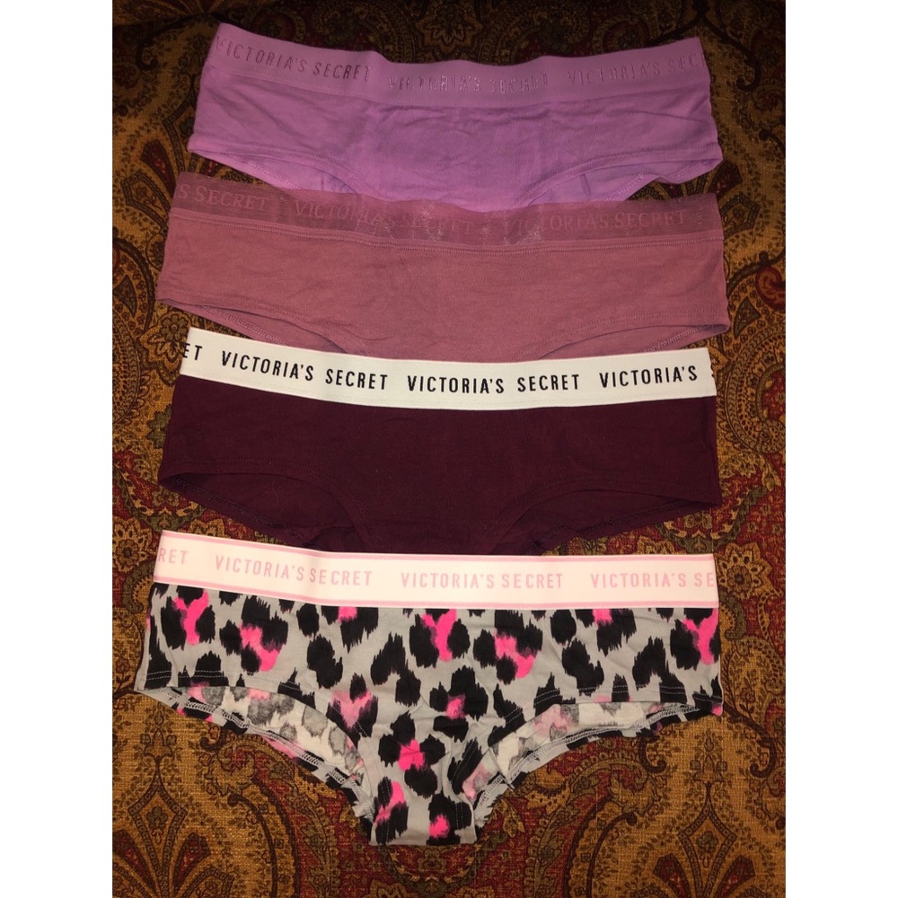 Lot of Victoria’s Secret cotton cheeky panties